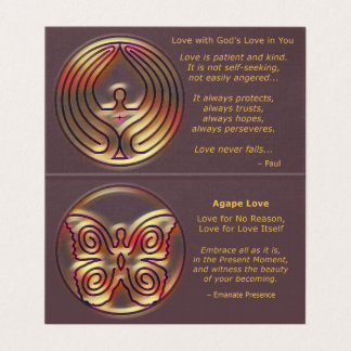 AMOUR BOUCHE BÉE - CARTE DE TÉMOIGNAGE