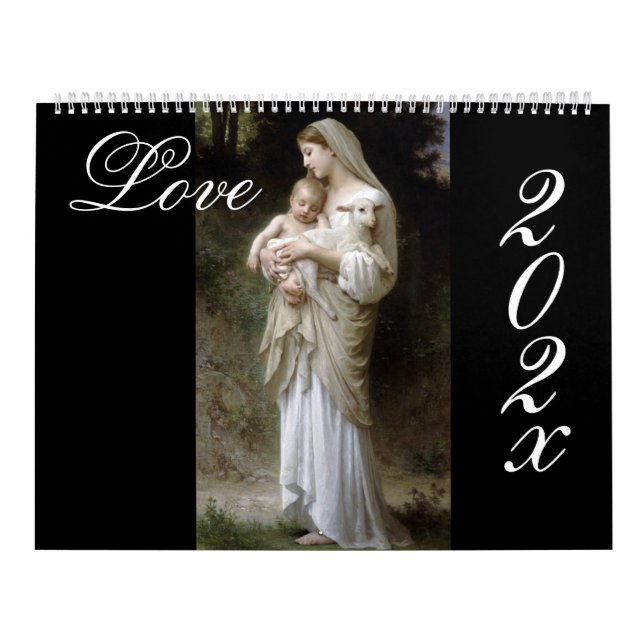 Amour, Bouguereau calendrier do-it-yourself (Protection)