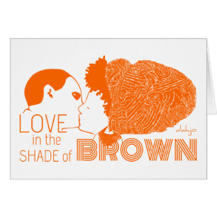 AMOUR Brown en ORANGE