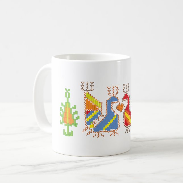 Amour Bulgare Motive Motive Classic Mug (Devant gauche)