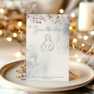 Amour dans la neige Devinez la robe nuptiale jeu d