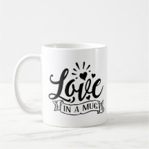 Amour dans une Mug