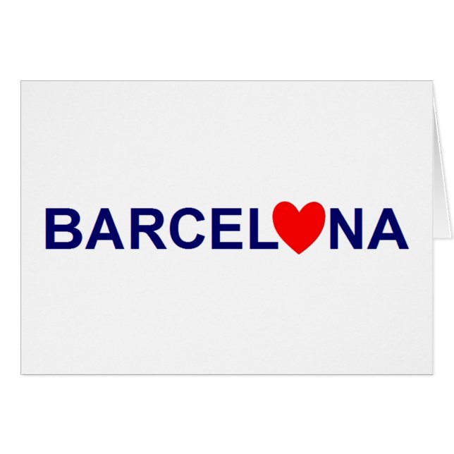 Amour de Barcelone (Devant horizontal)