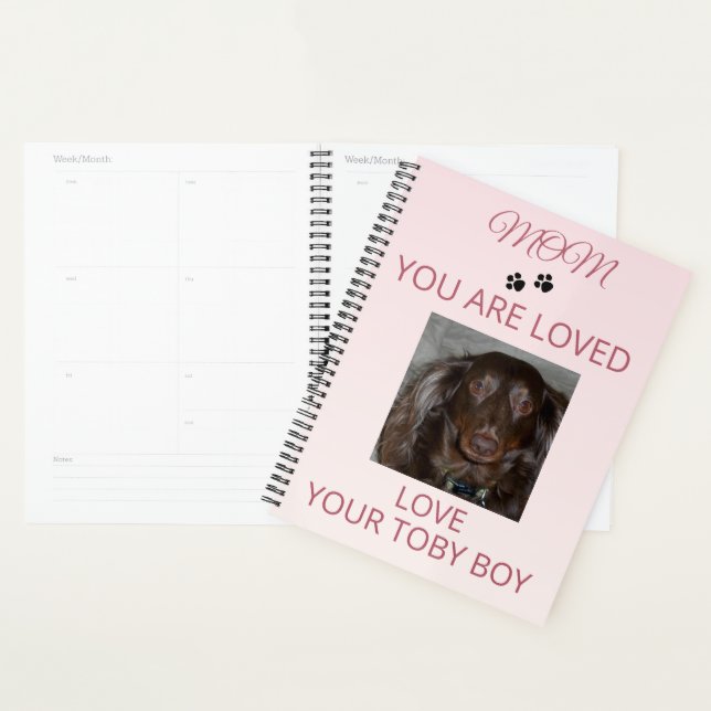 Amour de bébé fourrure Planificateur de photos Art (Devant avec enveloppe)
