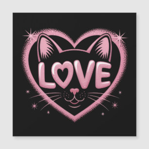Amour de chat scintillant