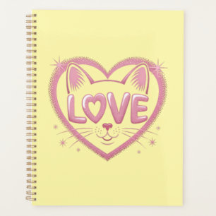 Amour de chat scintillant