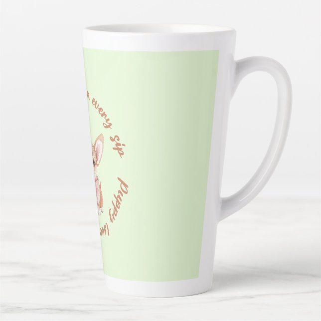 Amour de chiot dans chaque gorgée | Mug pour amour (Droite)