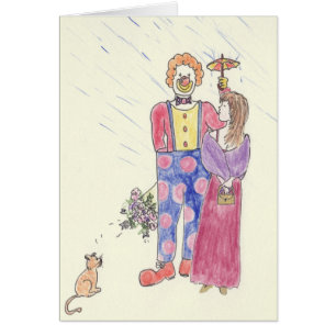 Amour de Clown Drôle Romance Humour Fantaisiste De