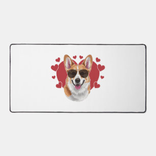 Amour de Corgi Lunettes de soleil cool entouré de