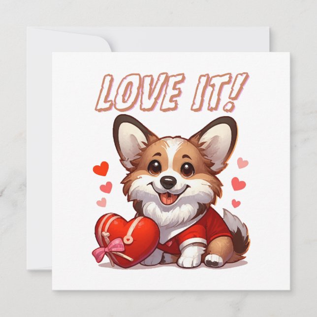 Amour de Corgi Mignon (Devant)