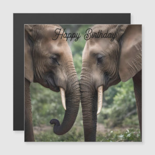 Amour de la famille des éléphants