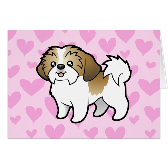 Amour de Shih Tzu (chiot coupé) (Devant horizontal)