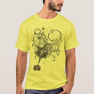 Amour de T-shirt de musique