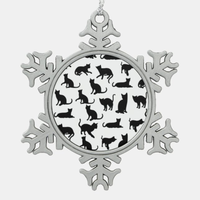 amour des chats ornement en étain (Devant)