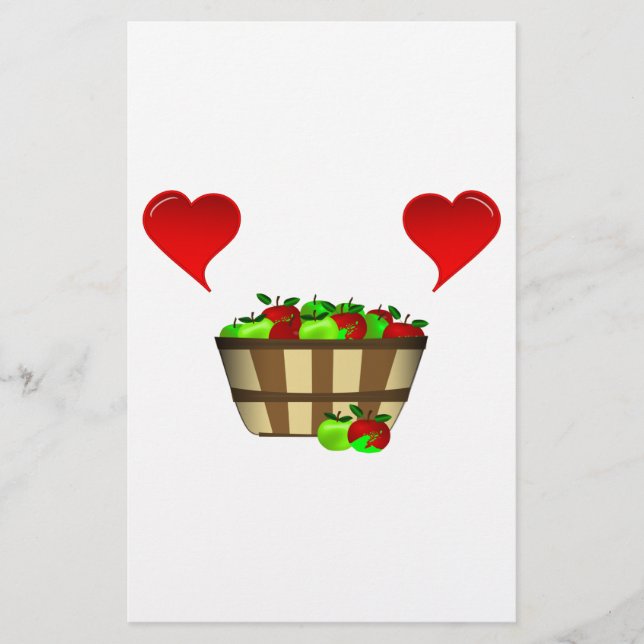 Amour du panier de pomme (Devant)