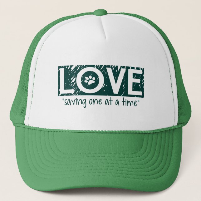 Amour "économiser un à la fois" Casquette (Devant)