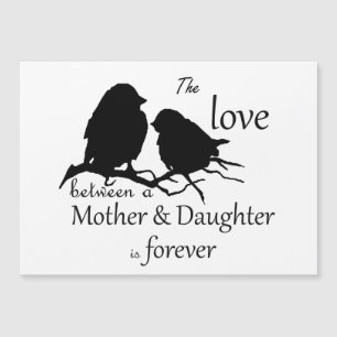 Amour entre mère fille citation d'oiseau