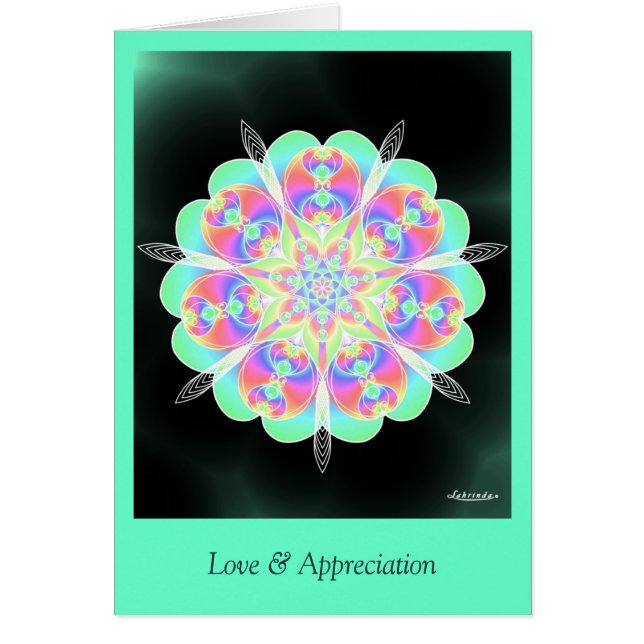 Amour et appréciation (Devant)