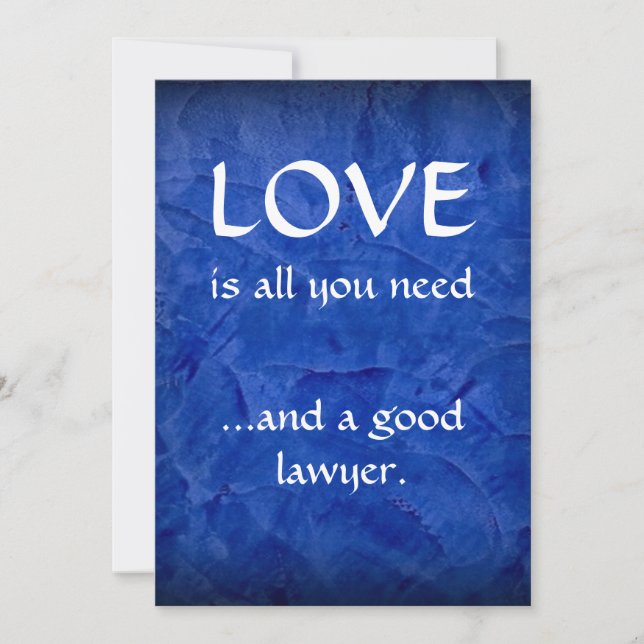 Amour Et Bon Merci D'Avocat (Devant)