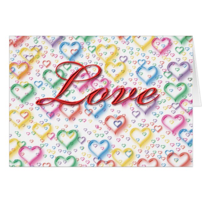 Amour et Coeurs (Devant horizontal)