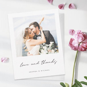 Amour et Merci Black White Frontière Mariage photo