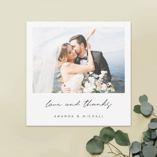 Amour et Merci Black White Frontière Mariage photo