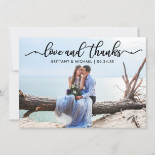 Amour et Merci mariages Calligraphie moderne