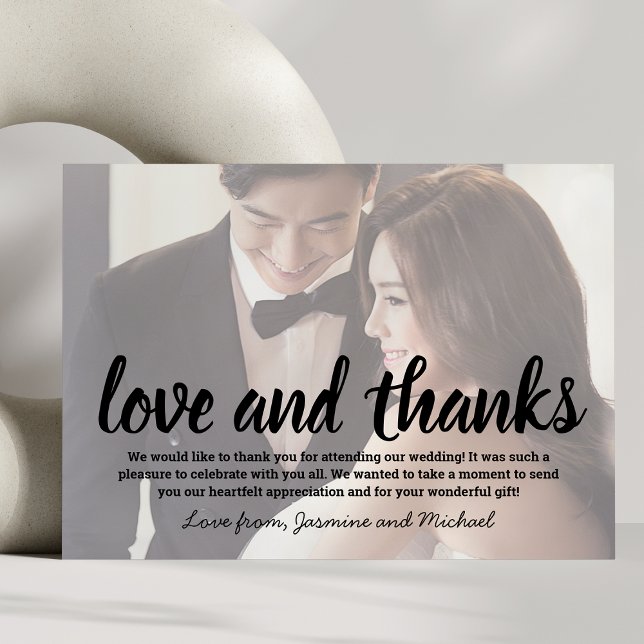 Amour et Merci photo Mariage (Créateur téléchargé)