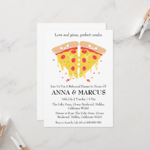 amour et pizza plaisir répétition invitations dîne