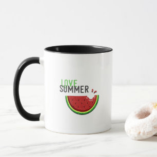 Amour Été pastèque mug