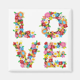AMOUR Fleurs de printemps Magnet