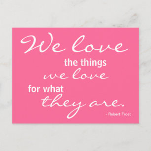 Amour, Inspiration - Carte postale