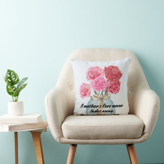 Amour Intemporel Avec Oreiller À Jeu De Carnation (Chaise)