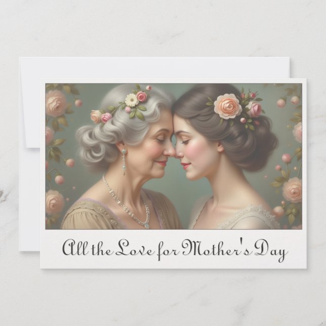 Amour intemporel entre mère et fille (Devant)