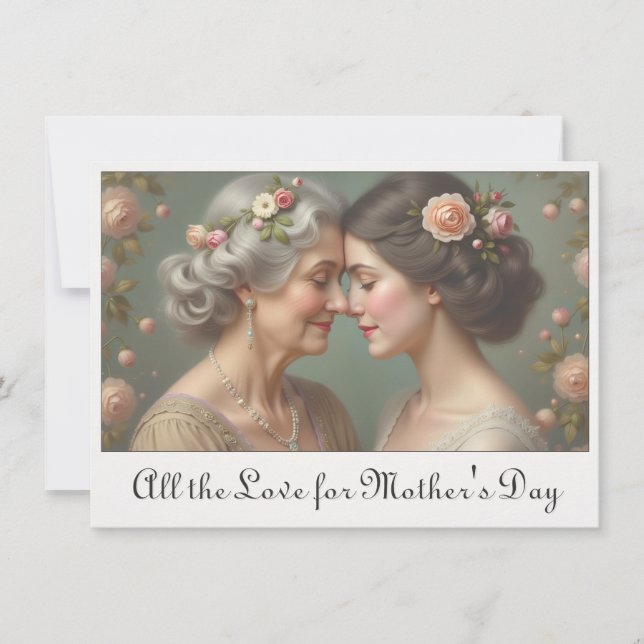 Amour intemporel entre mère et fille (Devant)