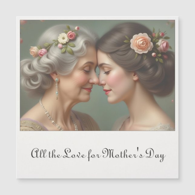 Amour intemporel entre mère et fille (Devant)
