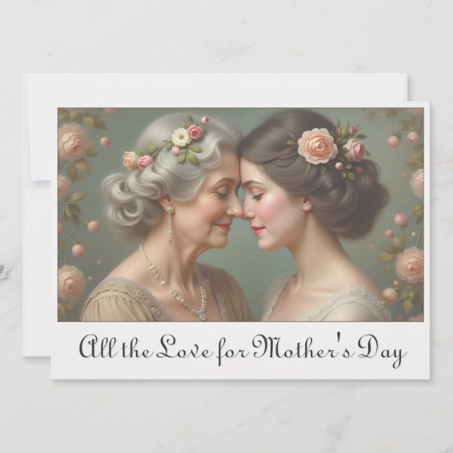 Amour intemporel entre mère et fille (Devant)