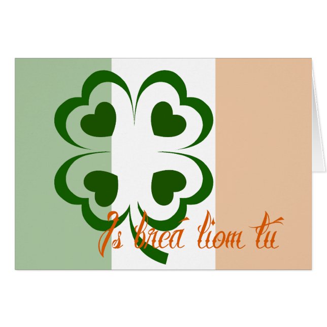 Amour irlandais (Devant horizontal)