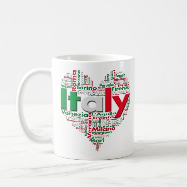 Amour Italie des tasses I (Gauche)