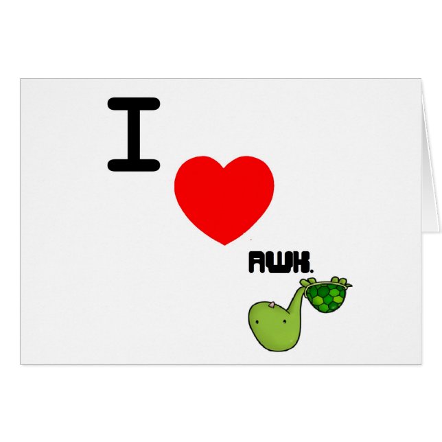 amour maladroit de tortue (Devant horizontal)