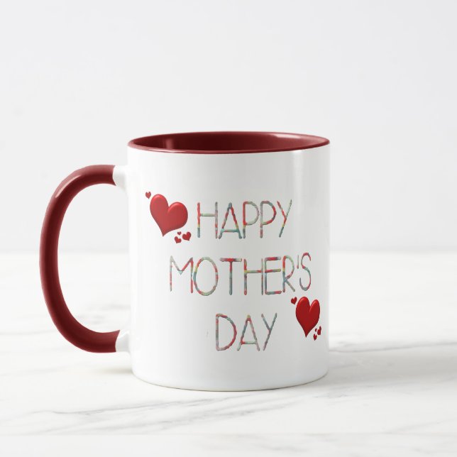 amour maman mug idée cadeau pour mère jour (Gauche)