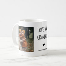amour Mamie Photo Café Mug