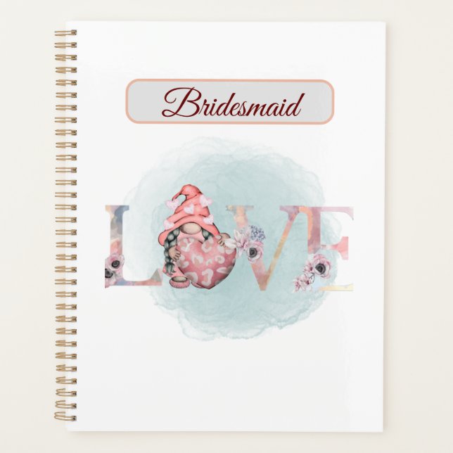 Amour Mariage Bridesmaid Idée cadeau (Devant)