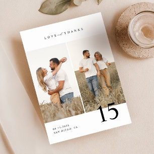 Amour & Merci Mariage de script rustique