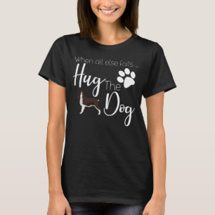 Amour mignon M du T-shirt I de chien d'épagneul d