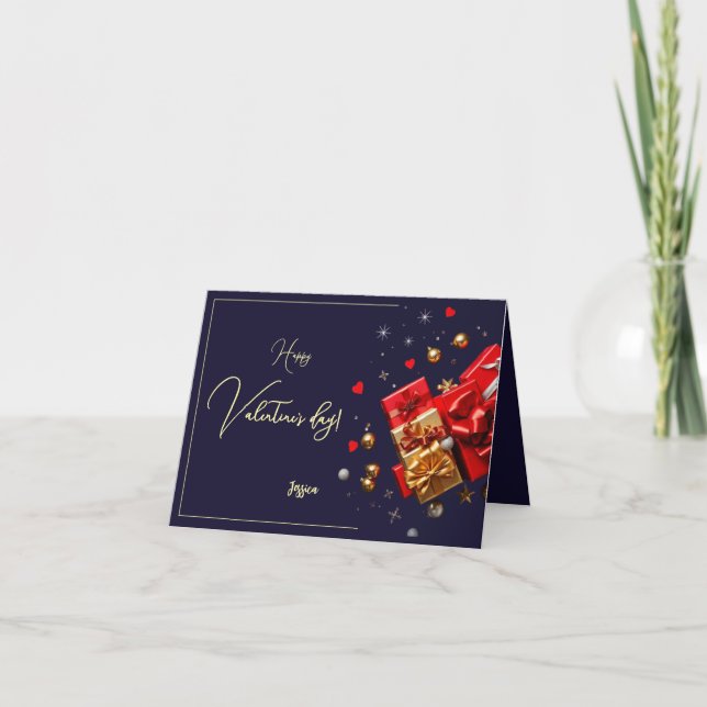 Amour Moderne | Carte de la Saint-Valentin (Devant)