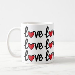 Amour moderne Répéter la Mug Motif