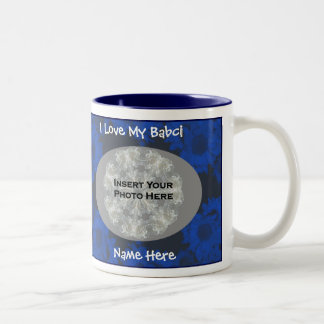 Amour Mon Babci Floral Polonaise Grand-Mère Mug