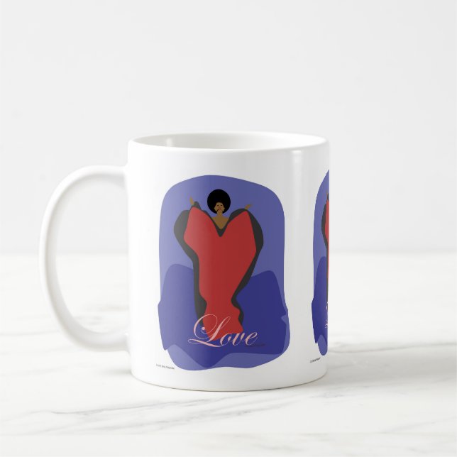 Amour | Mug d'Art Inspirant | Messages d'Espoir  (Gauche)