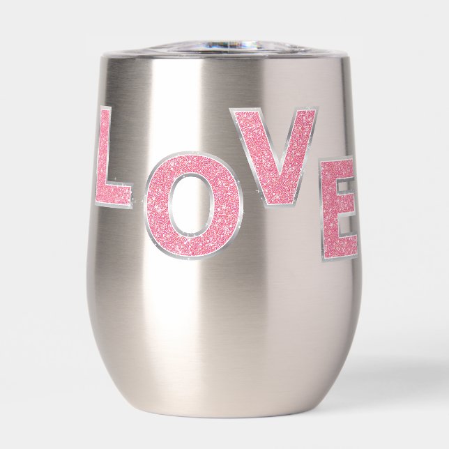 Amour Paillettes Roses (Avant)